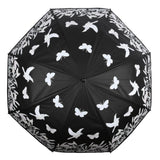 Esschert design parapluie à changement de couleur oiseau