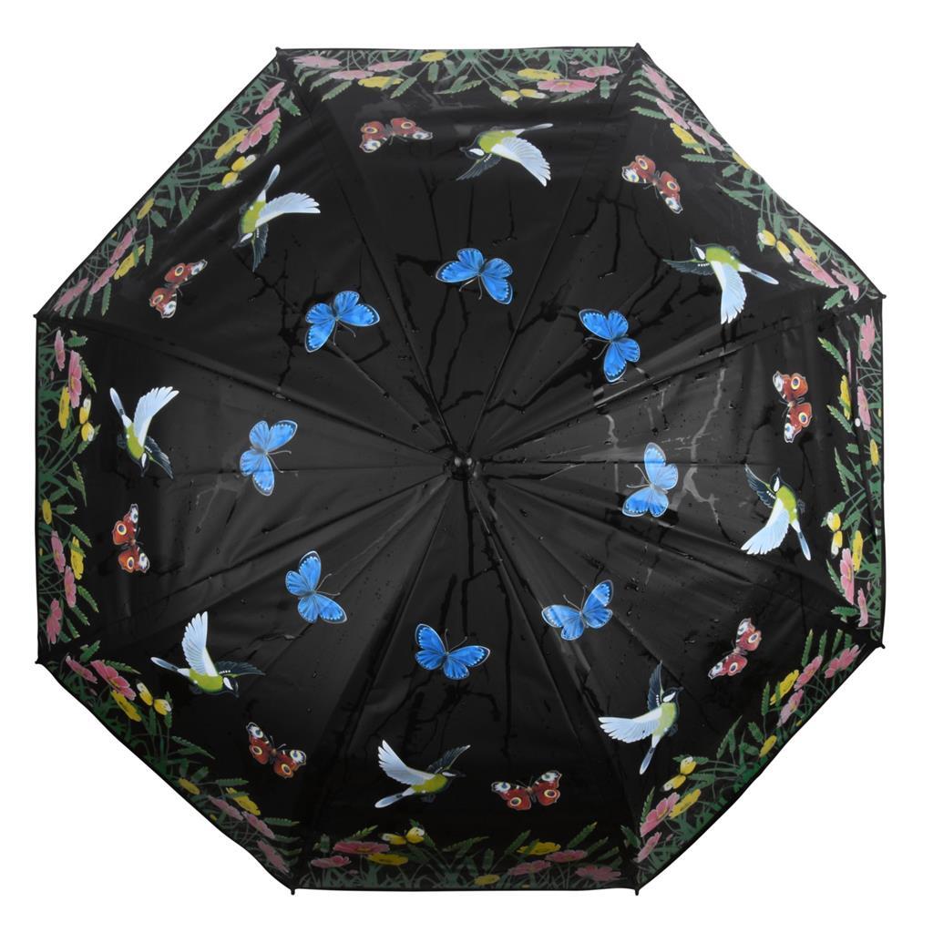 Esschert Design Color Changer le parapluie à l'échelle de la fleur