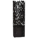 Esschert Design Fireon Flames en carbone en acier noir FF408