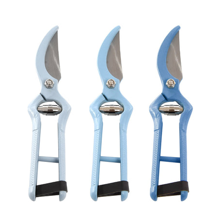 Sécateur design Esschert nuances de bleu assorties | 3 pièces