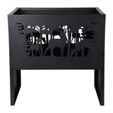 Esschert Design Vuurkorf hert rectangular