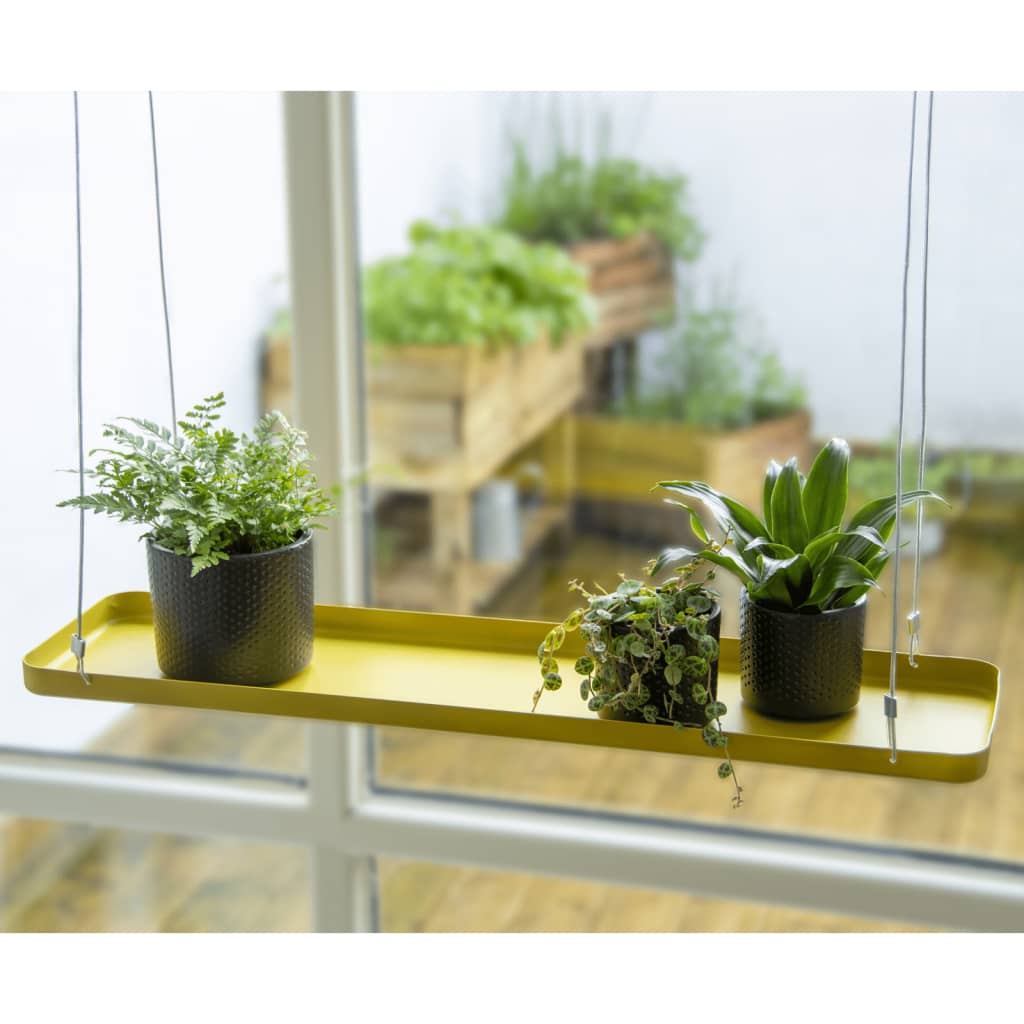 ESSCHERT DESIGN PLANT lame suspendue rectangulaire L couleur or