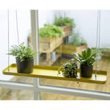 ESSCHERT DESIGN PLANT lame suspendue rectangulaire L couleur or