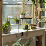 Esschert Design Plant Blad avec pince autour de S Green