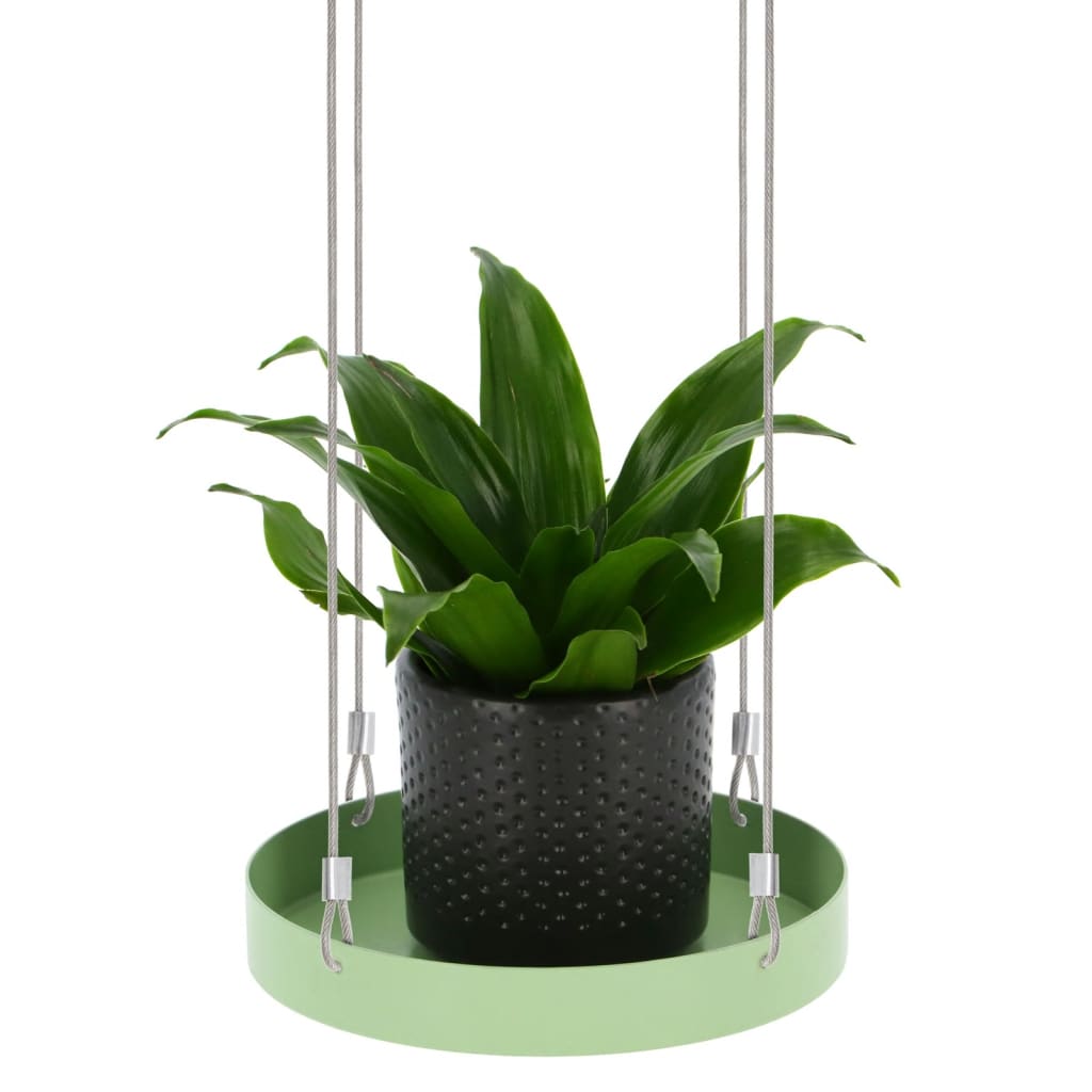 Esschert Design Esschert Design Plant Blad Hanging Round S Green