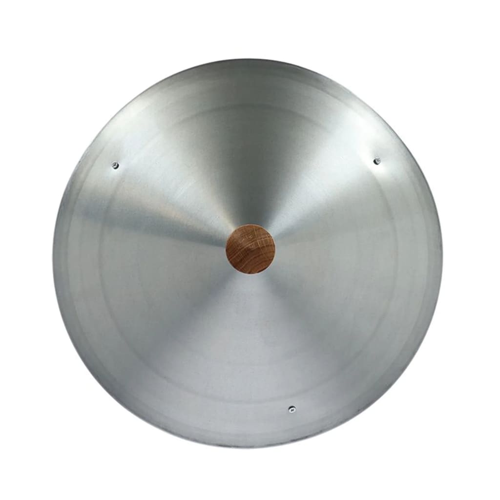 Esschert Design Bird Feed Feed House avec silo et autour du toit zinc