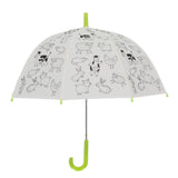 Esschert design coloriage parapluie animaux de la ferme + 9 marqueurs