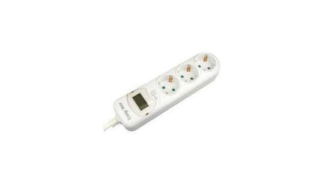 VB 41172 Table socket 3-fold 1.5m + energy meter