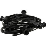 Câble à broches étanche Basic Simply Design P10 avec 15 raccords 10 m noir