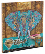 Peinture diamant Grafix sur toile éléphant