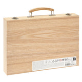 Grafix Wooden Color Suitcase 86 pezzi