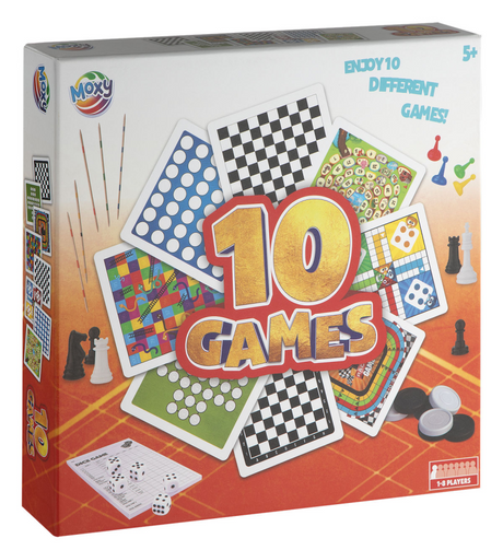 Creative Craft Group Classic Board Games Box 10in1