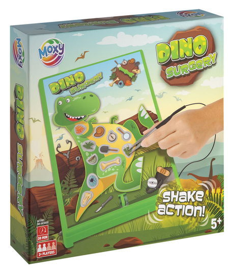 Jeu de société de chirurgie Moxy Dino 24,5x17,5cm