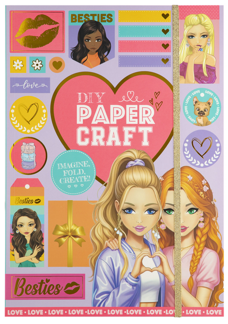 Livre de bricolage Besties - 32 pages.