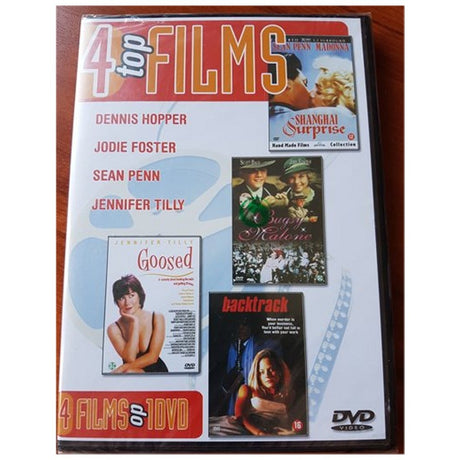 DVD 4 meilleurs films backtrack bugsy malone shanghai surprise goosed
