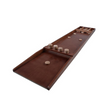 Jeu de palets de compétition Longfield 200 cm – bois de hêtre – comprenant 30 jeux de palets – jeu de palets en bois contreplaqué pour les matchs à domicile –