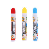 Longfield engelhart marqueurs de bingo 3 pièces rouge jaune bleu