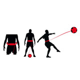 Avento Football Skills Trainer Black und Rot