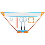 Get go go go Instant Badminton Play Set Blue and Orange