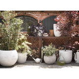 Capi Flowerpot Nature Row Elegant Low 36x47 cm Ivory -colored Krwi782