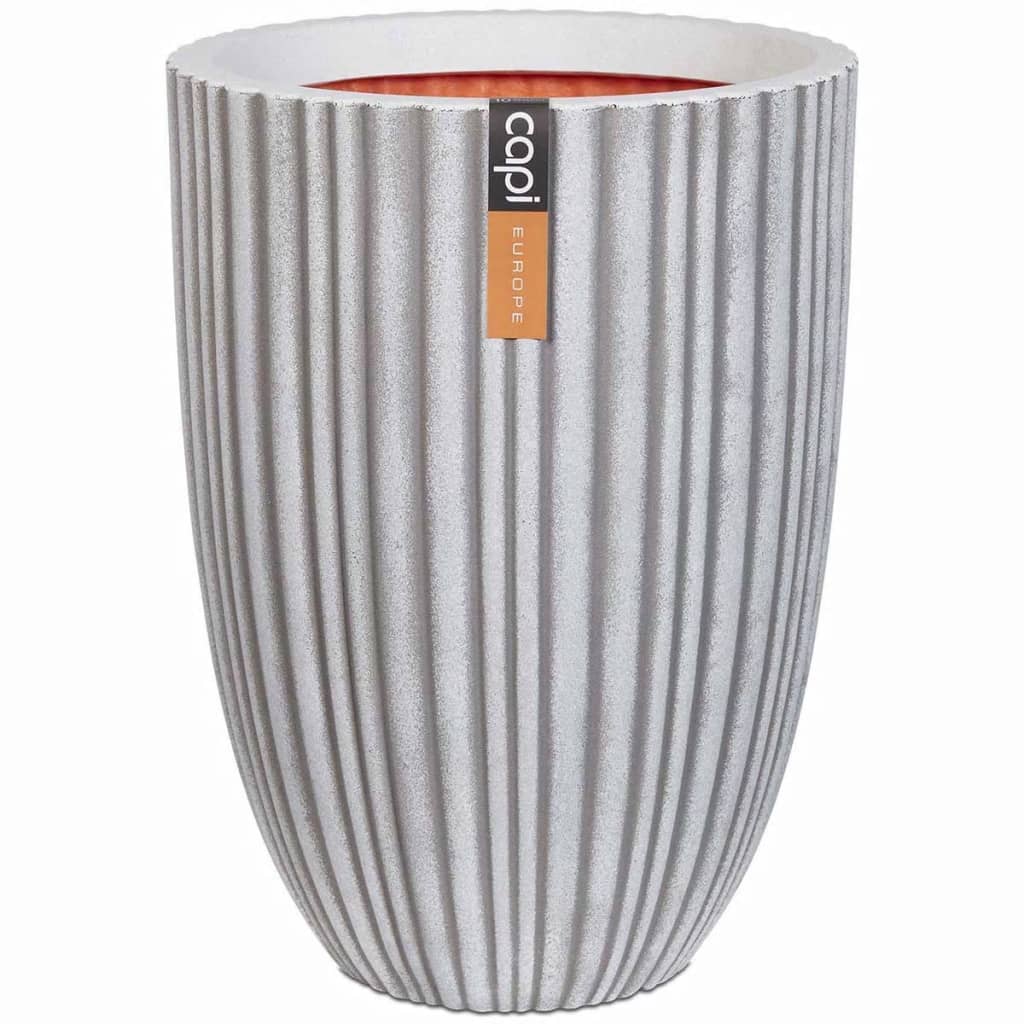 Capi Capi Flowerpot Urban Tube Elegantna plast 55x73 cm Slonokoščena -obarvana