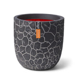 Capi Flowerpot Argile sphérique 43x41 cm anthracite -colored