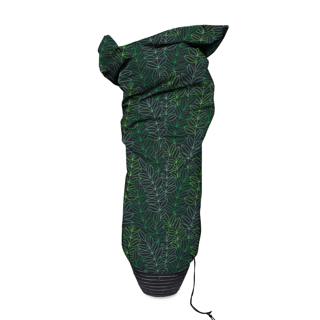 COUVERCE CAPI COUVERTURE Large 150x250 cm Print noir et vert