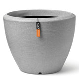 Capi Capi Flowerpot lok granit zožena nizka 48x35 cm slonovine