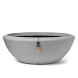 Capi Flowerpot Arc Granite Couche 61x25 cm Couleurs d'ivoire