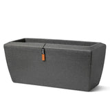 Capi Planter Arc Granite rectangulaire 60x35x40 cm anthracite -colored