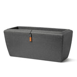 Capi Planter Arc Granite rectangulaire 90x35x40 cm anthracite -colored