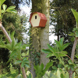 Capi Vogelhuisje Hive 2 Trou ovale 19x23x20 cm brun