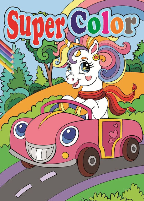 Livre spécial pays-bas BV, super livre de coloriage A4, 192 pages, 4 culs (12 pièces)