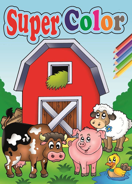 Livre spécial pays-bas BV, super livre de coloriage A4, 192 pages, 4 culs (12 pièces)