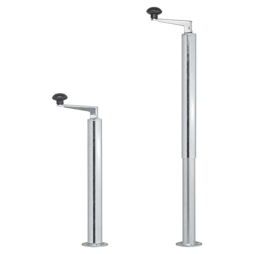 Proplus verstelbare aanhanger standaard d48 mm 40-65 cm 341517