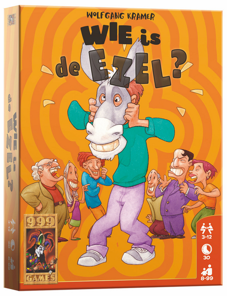 999games 999 games - qui est l'âne ? - jeu de cartes - jeu de cartes simple pour toute la famille - jeu de société - petit cadeau