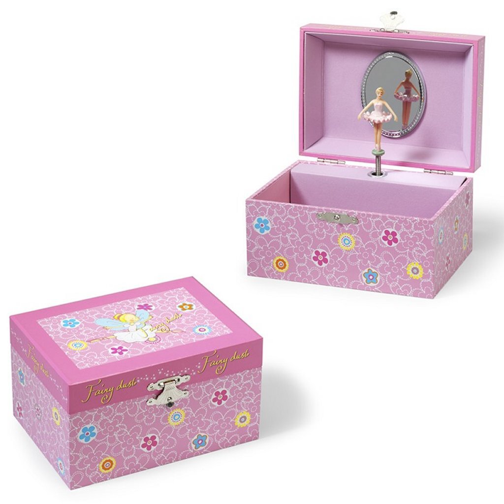 Simply for kids simply for houten juwelendoosje met muziek en ballerina