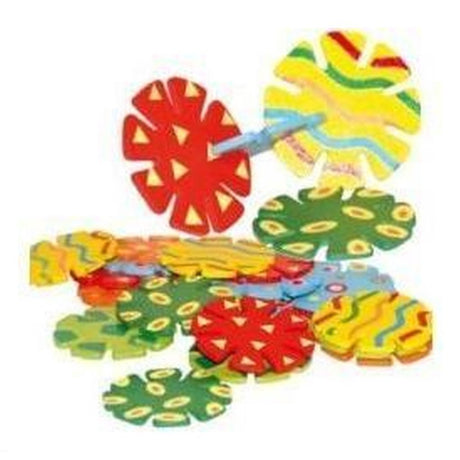 Simply for kids 21399 système de construction de puzzle de neige en bois