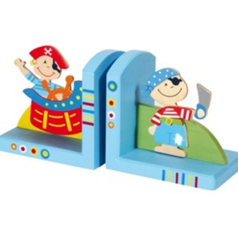 Serre-livres pirates en bois Simply for Kids