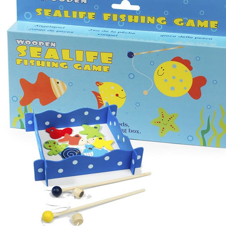 Simplement pour les enfants jeu de pêche jeu de pêche en bois