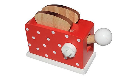 Grille-pain en bois Simply for kids + pain rouge