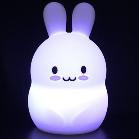 Grande lampe de nuit lapin en silicone. 1+