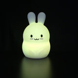 Grande lampe de nuit lapin en silicone. 1+