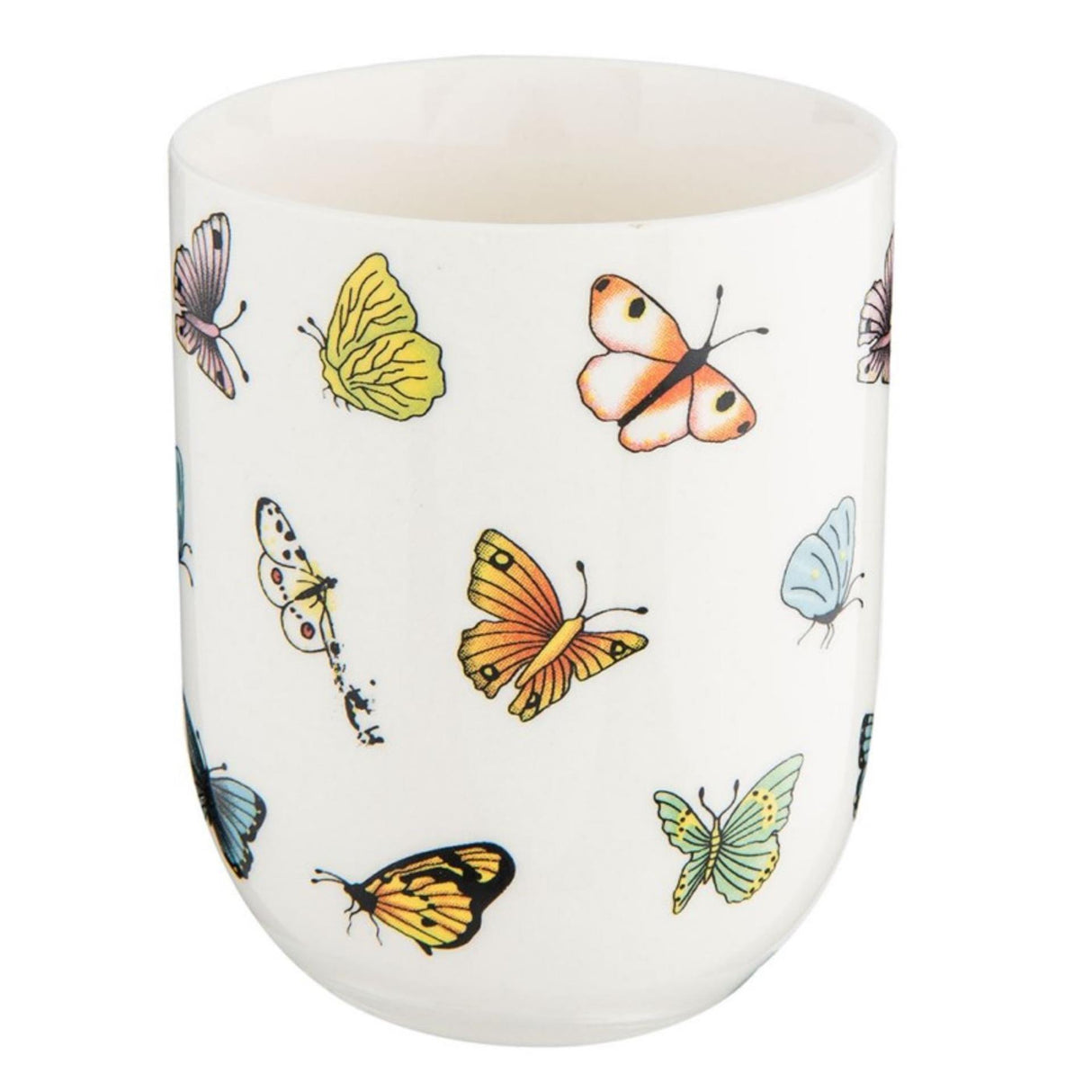 Clayre eef mug papillons 100ml ø6x8cm