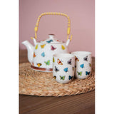 Clayre eef mug papillons 100ml ø6x8cm