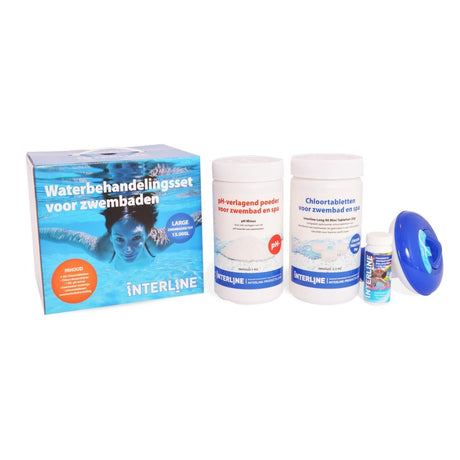 Interline piscine chlore starter pack grand bio