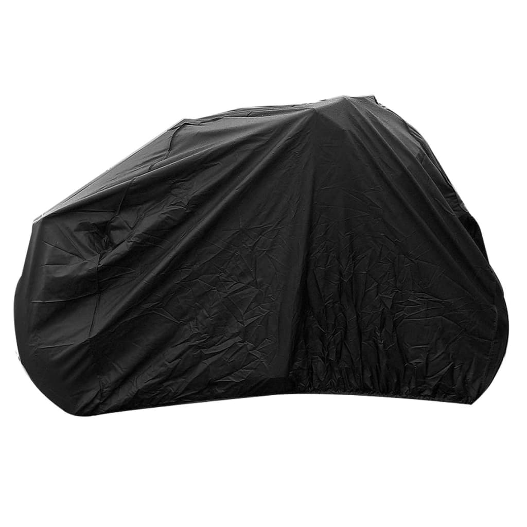 Couverture de protection de la couverture de vélo de Proplus pour 2 vélos, noir, eau-représentant, 150x74x122 cm