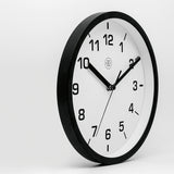 Nexttime nx-7321zw horloge murale nxt diamètre 20cm plastique noir, cadran blanc