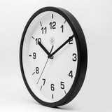 Nexttime nx-7321zw horloge murale nxt diamètre 20cm plastique noir, cadran blanc