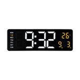Nextime ne-3322 wandklok super digi 38,8x12,9 cm